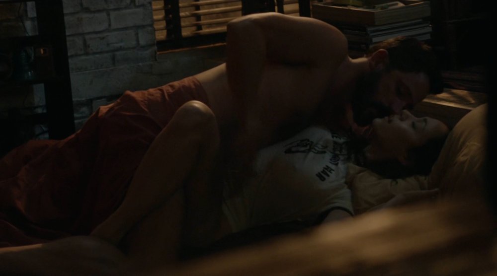 Naked Emmy Rossam in the series shameless