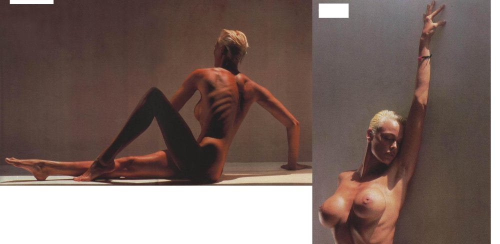 Brigitta Nielsen in his youth naked