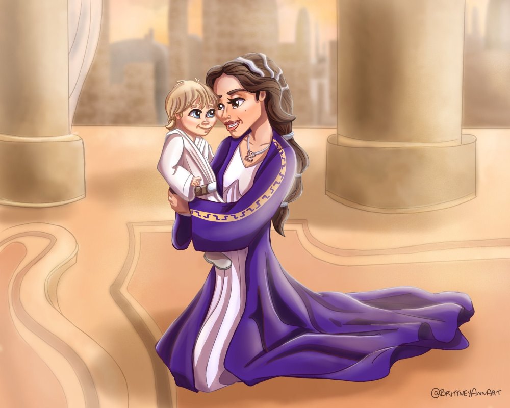 ASOKA Tano and Padme Amidala Kirelic