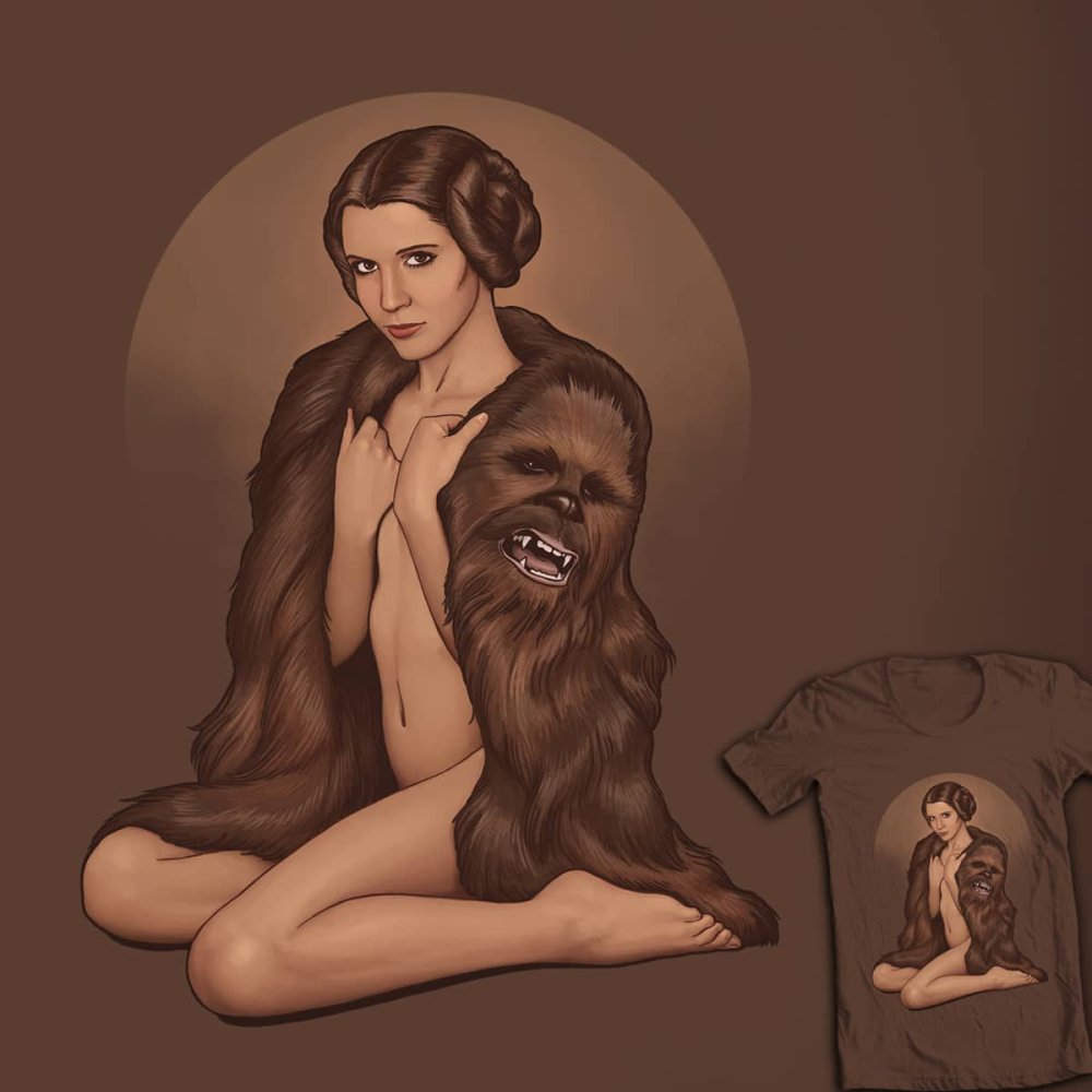Carrie Fisher and Amidala