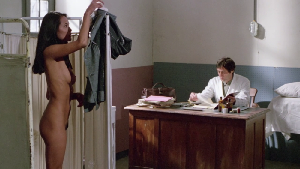 Naked beauties in prison