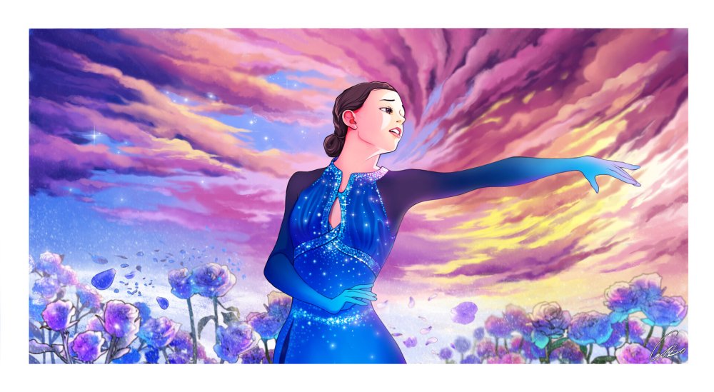 Anna Shcherbakova drawing