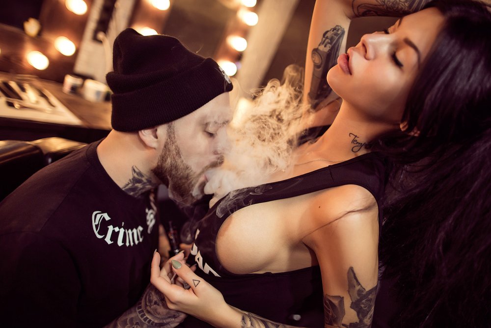 Ilona trembling and Sergey Kosenko