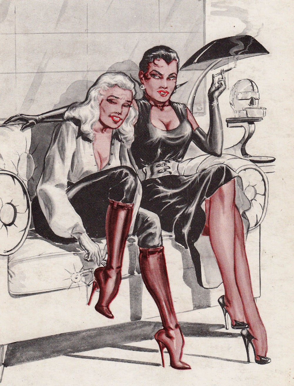 Domination of a woman over a man