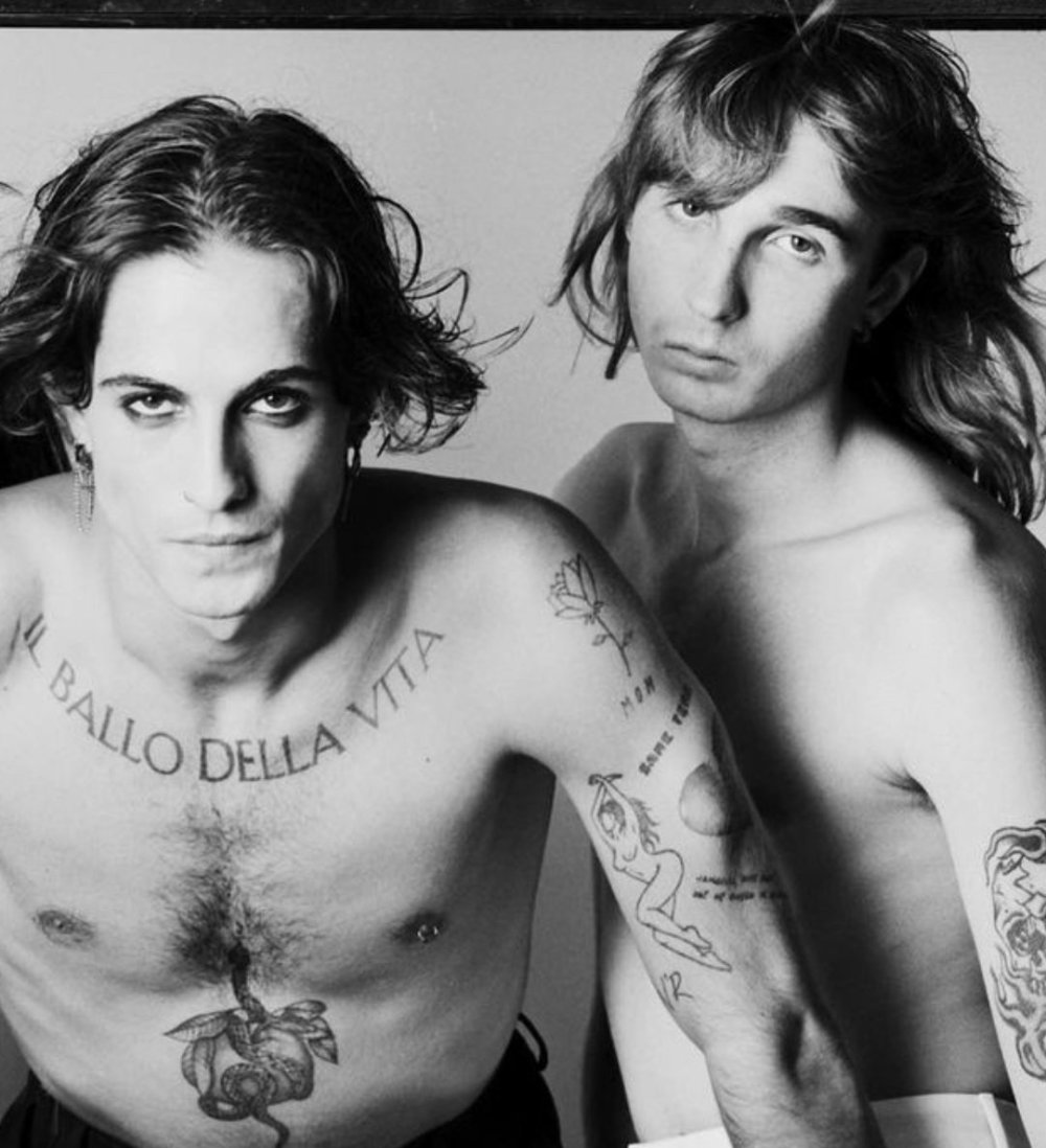 Damiano and Victoria Maneskin