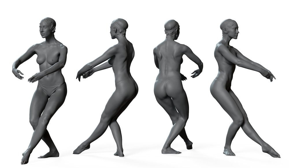 Beautiful backs of girls nude