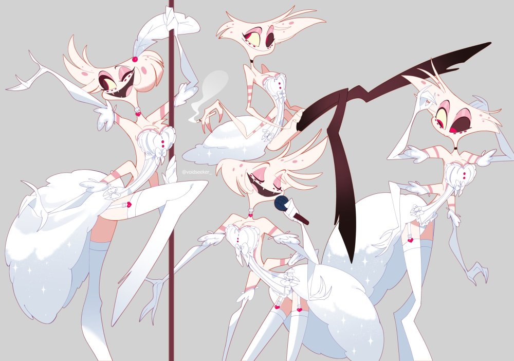 Angel Dust Hazbin Hotel
