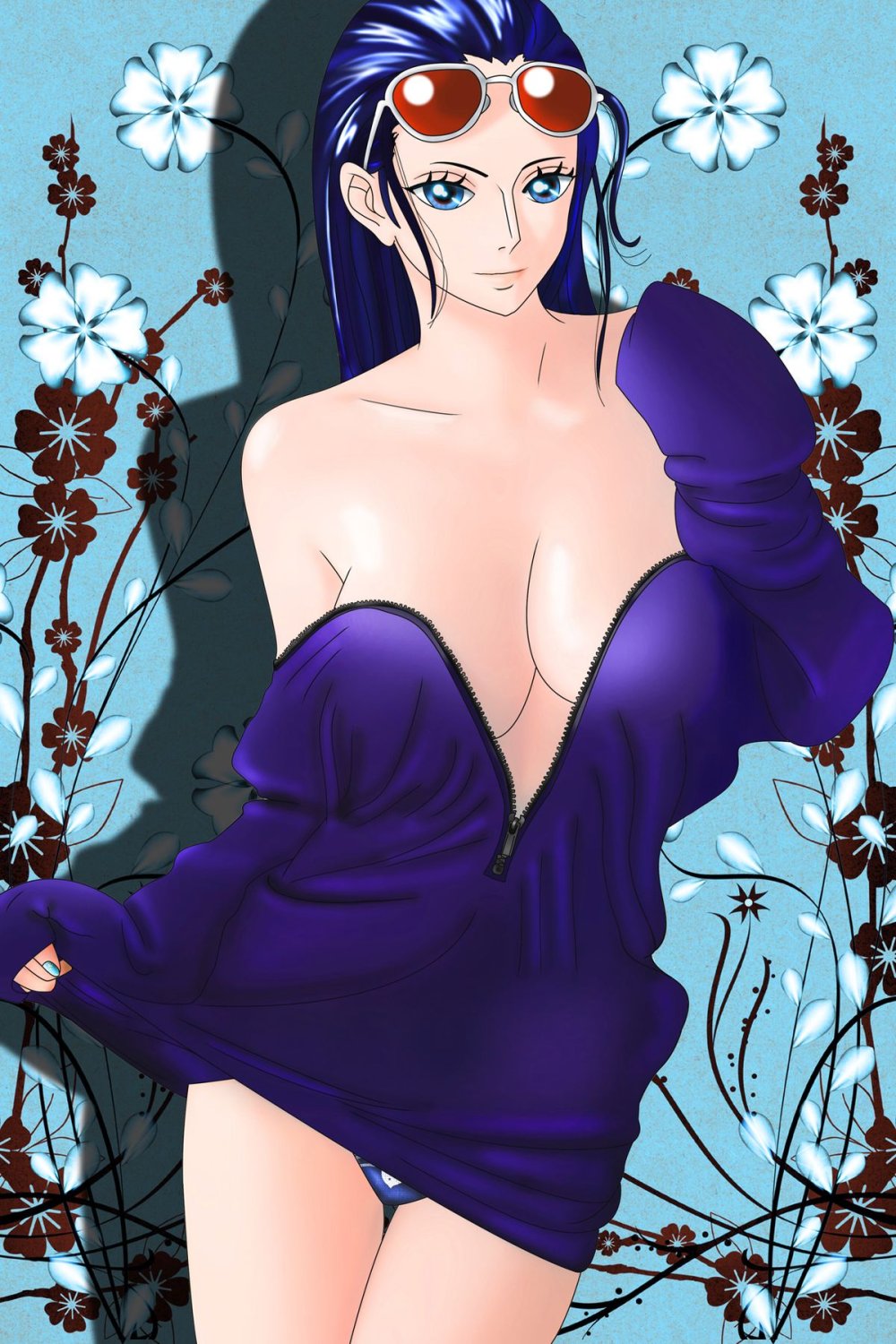 Van pis fan service Robin
