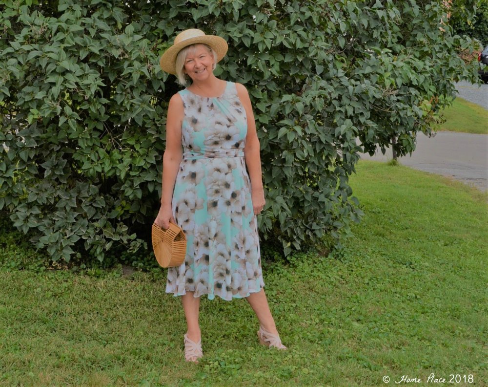 Granny in the dress