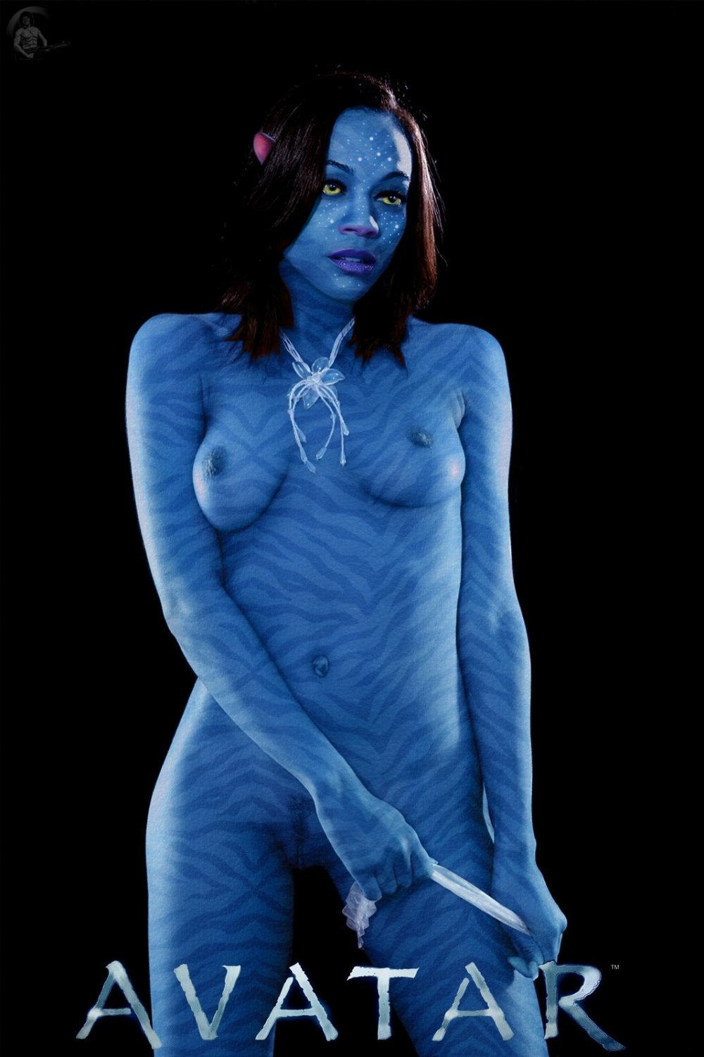 Zoe Saldana playboy nude