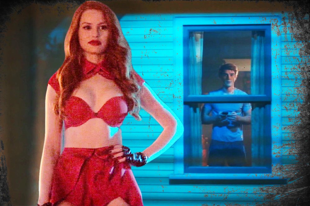Cheryl blossom lying boobs