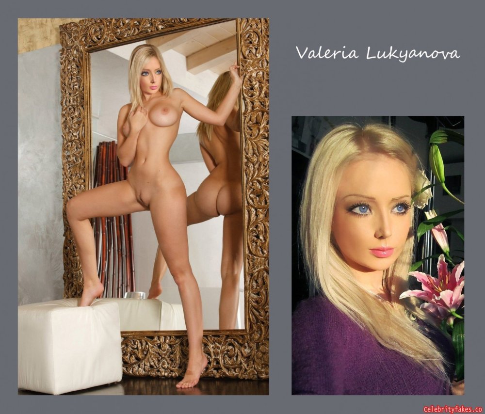 Anastasia Lukyanova is naked