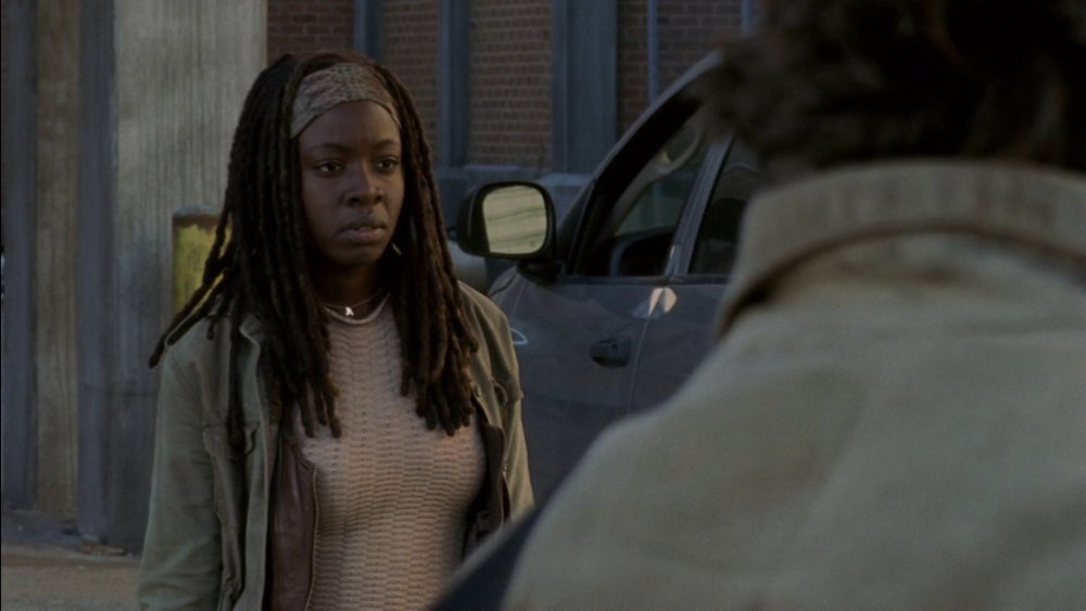 Danai Gurira bed scene