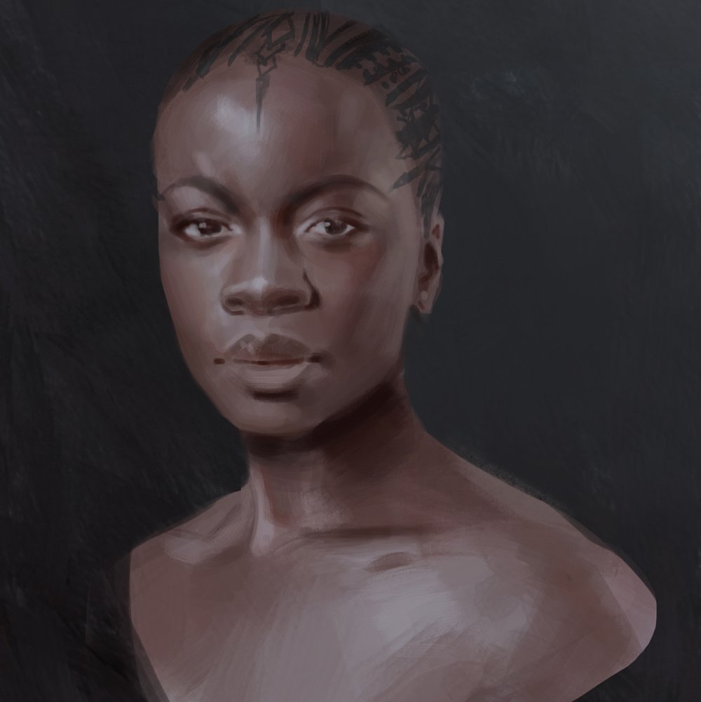 Danai Gurira hot walking