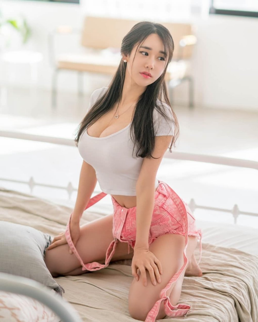 Beautiful Koreans with big breasts