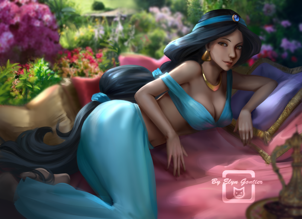 Jasmine Waltz lit up