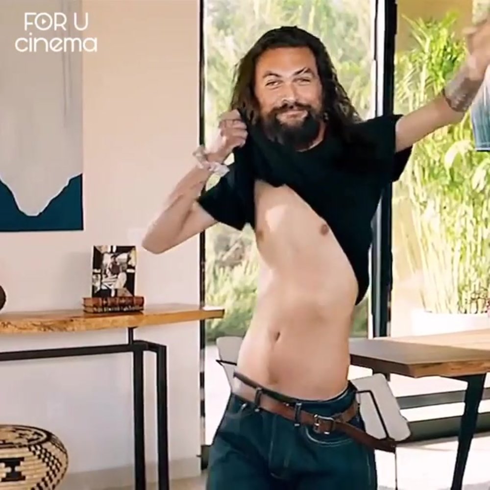Cam Cum: Jason Momoa Look-Alike Cums Hard