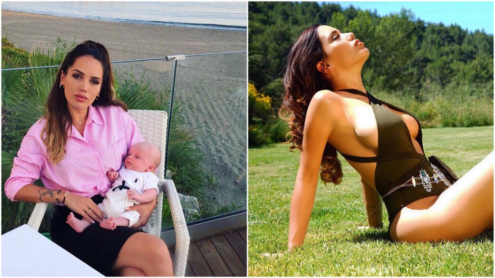 Manon Azem in a swimsuit