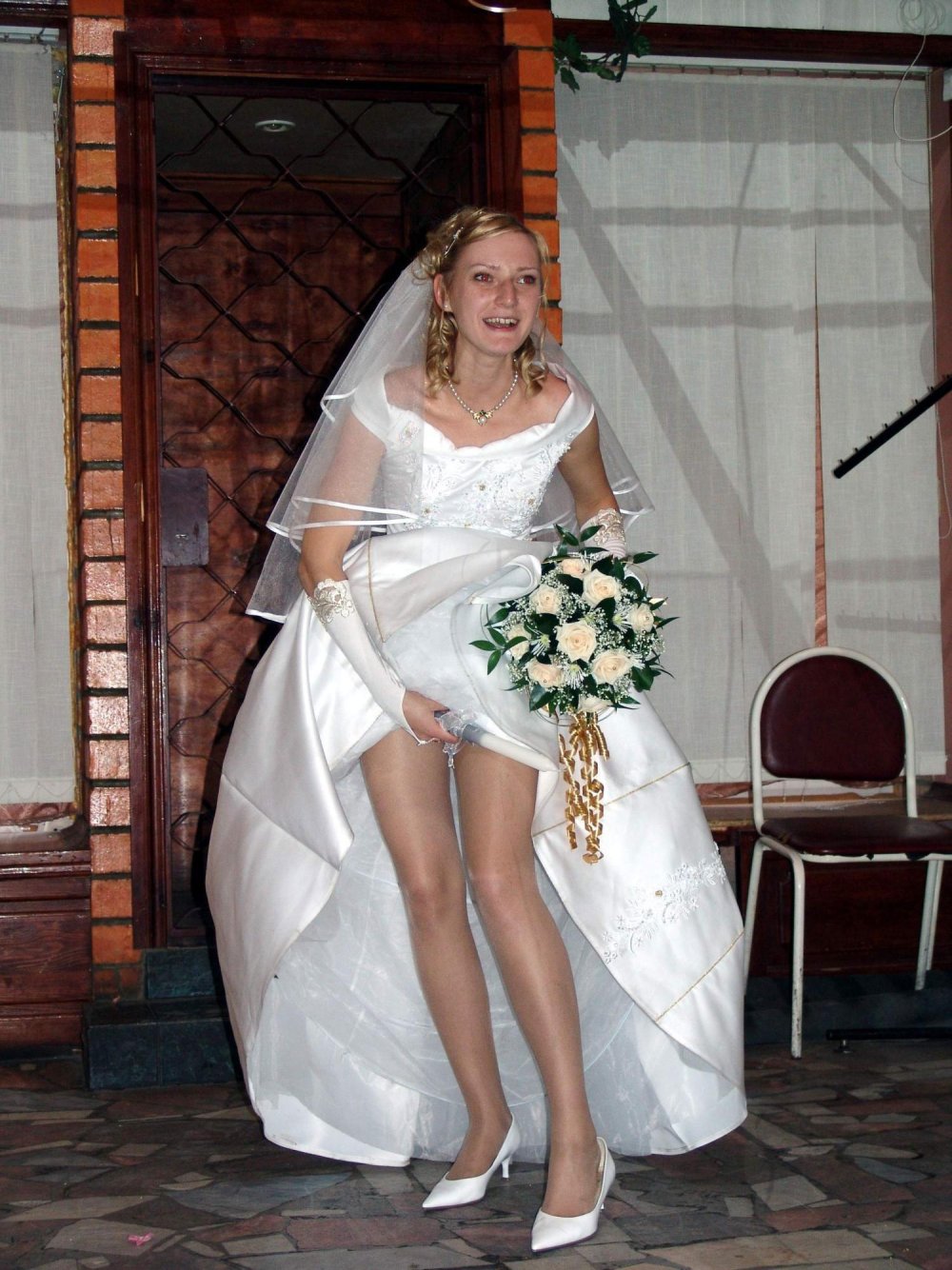 I lit up at the wedding