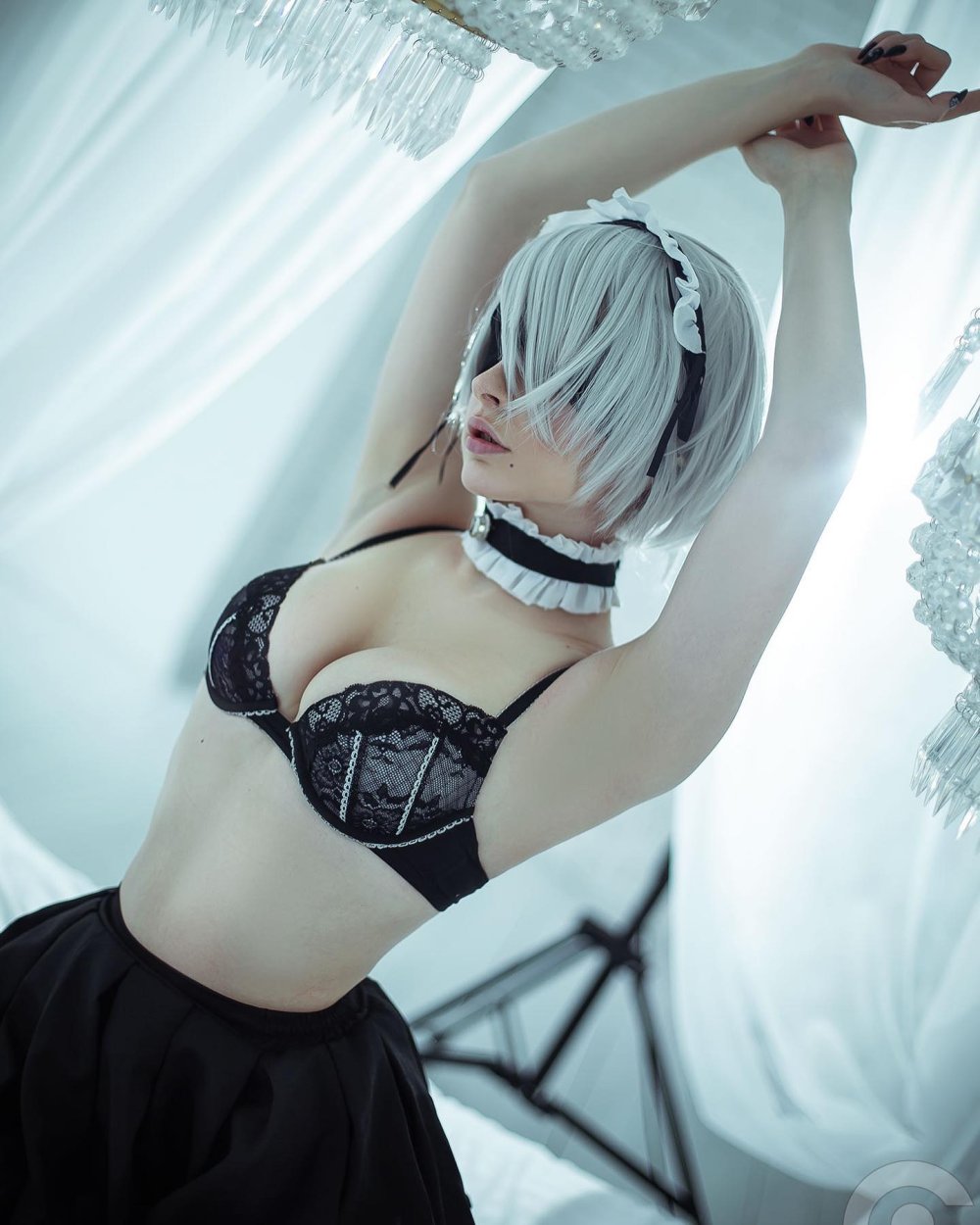 Nier Automata 2b and A2 Yuri