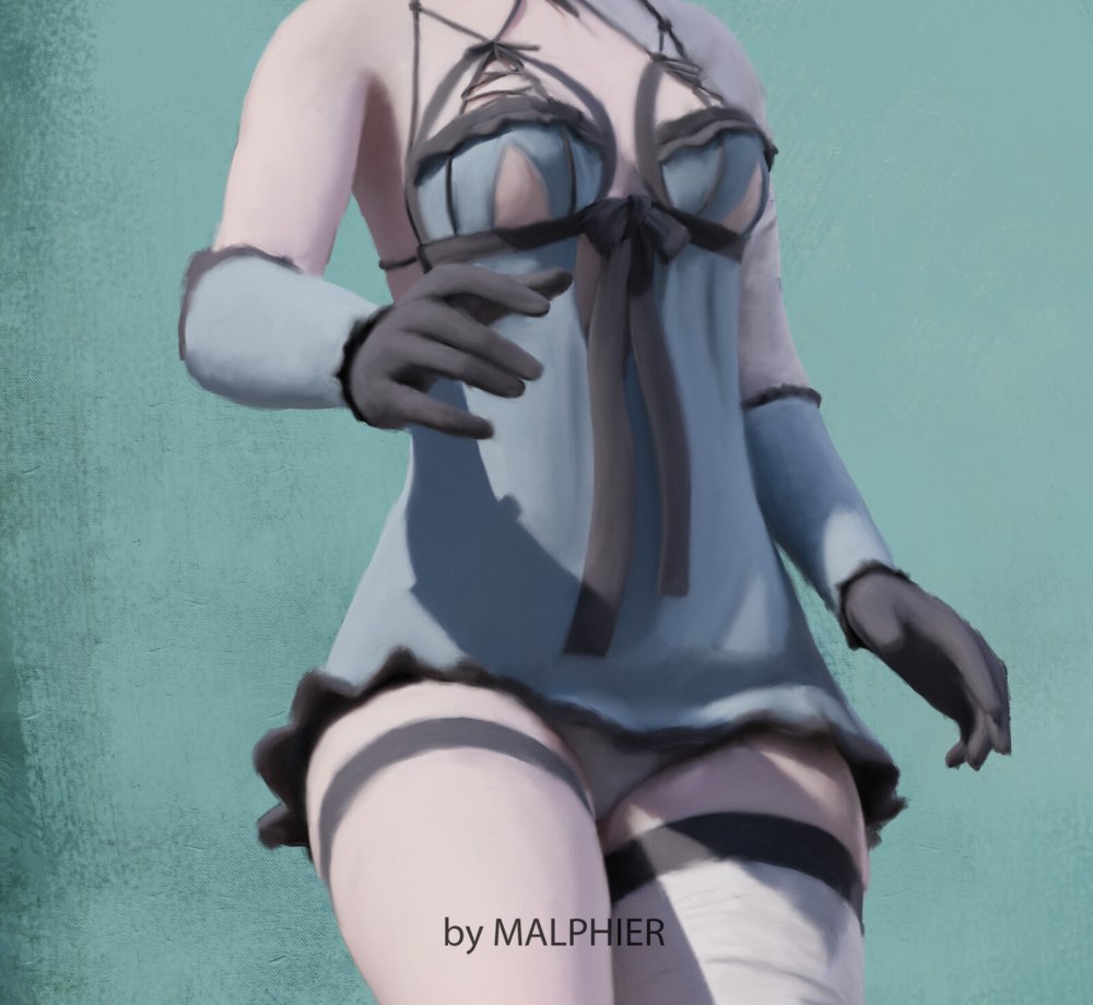 Dressed Up as Kaine from Nier
