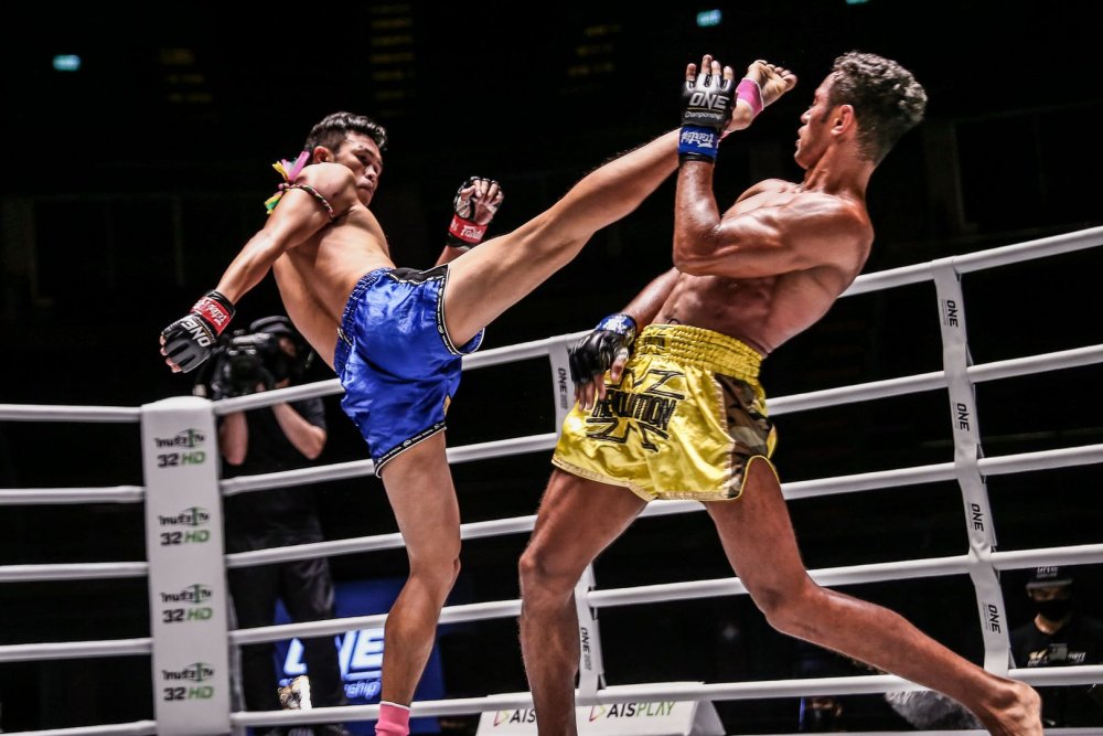 Kickboxing art drawing