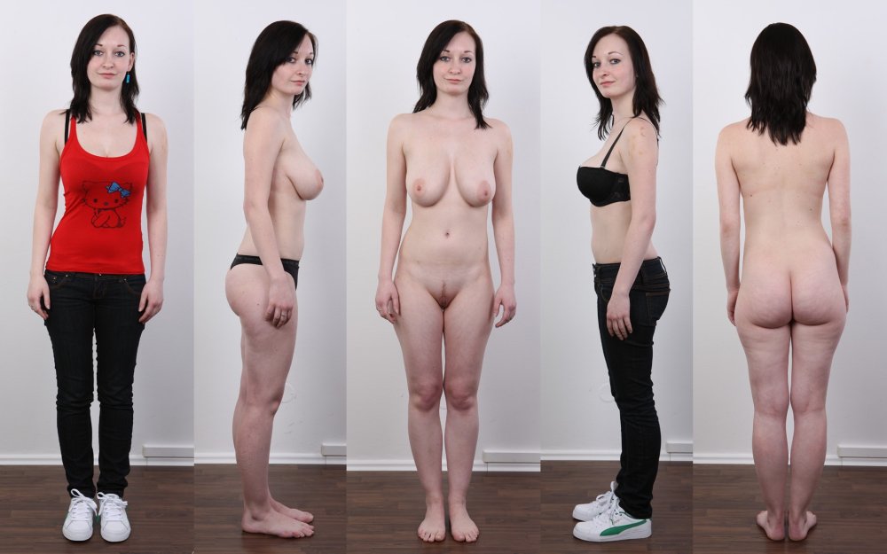 Casting girls stripped
