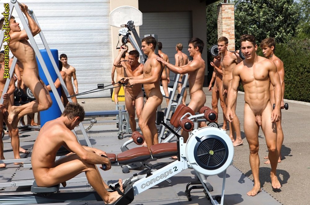 Young beautiful naked guys