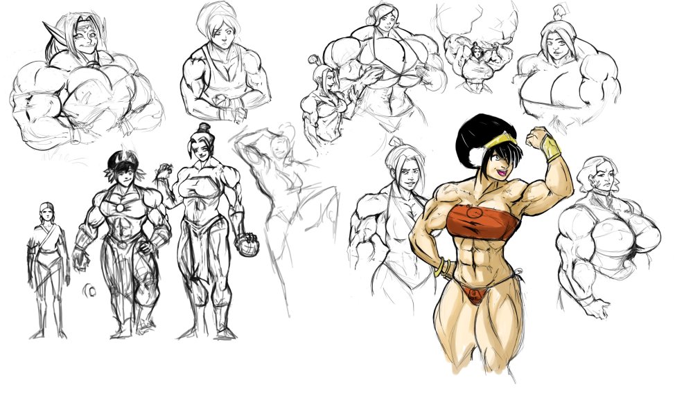Muscular Women Thread Aco