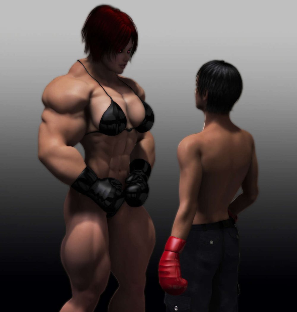 Femdom muscular women