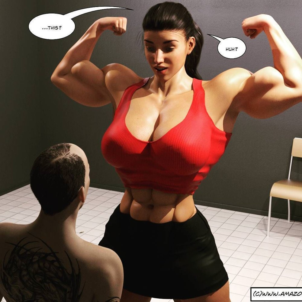 3D comics big women