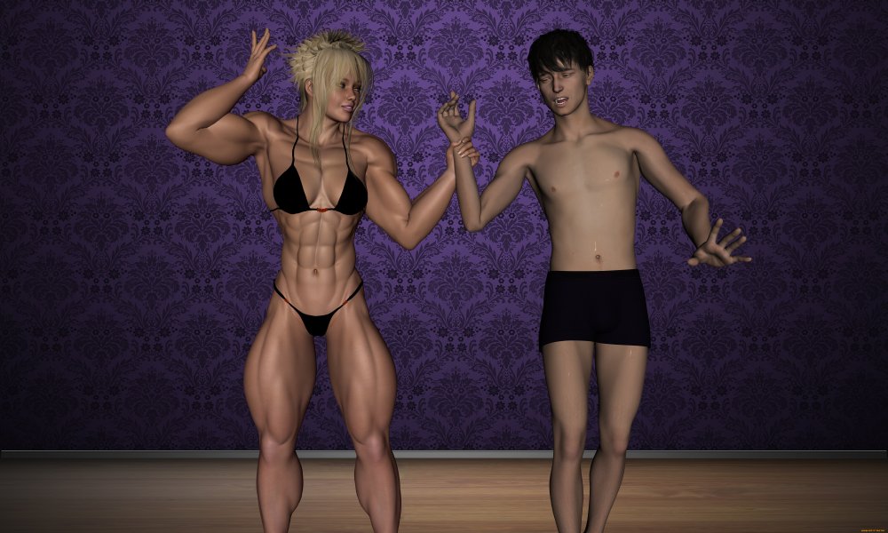 Muscle Girl 3D