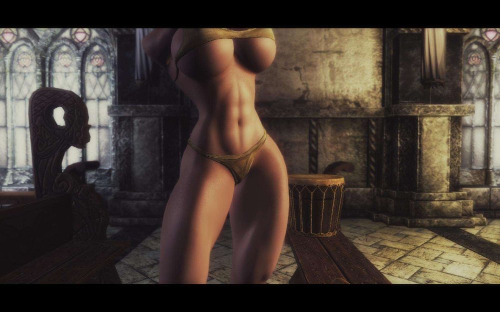 Big boobs in Skyrim