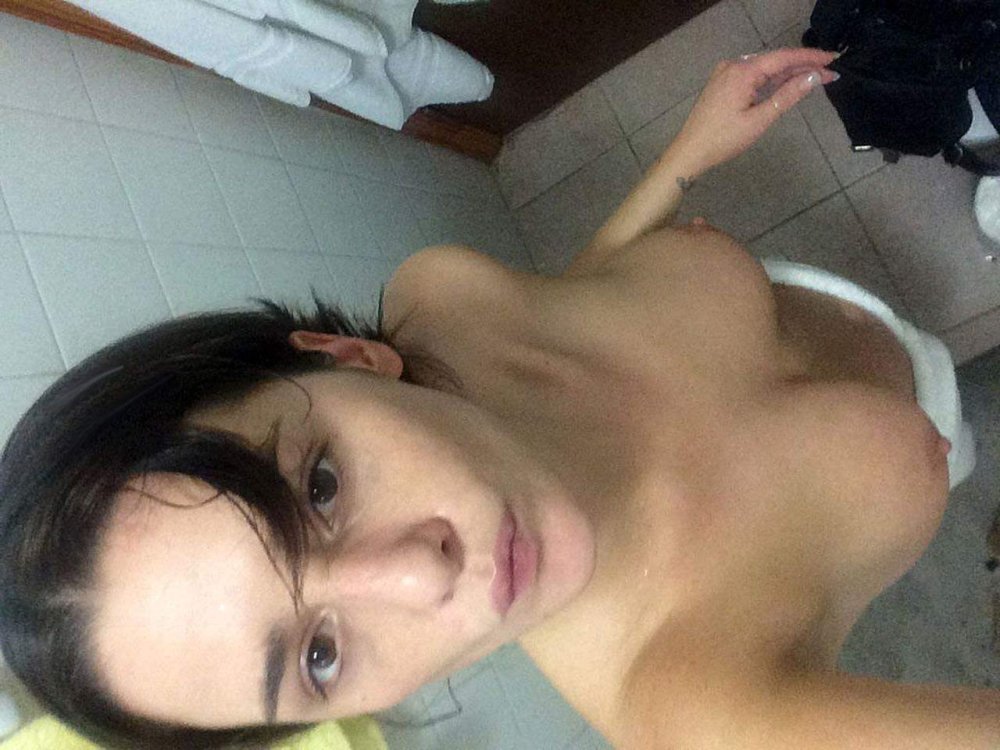 Amber Herd Naked Breast