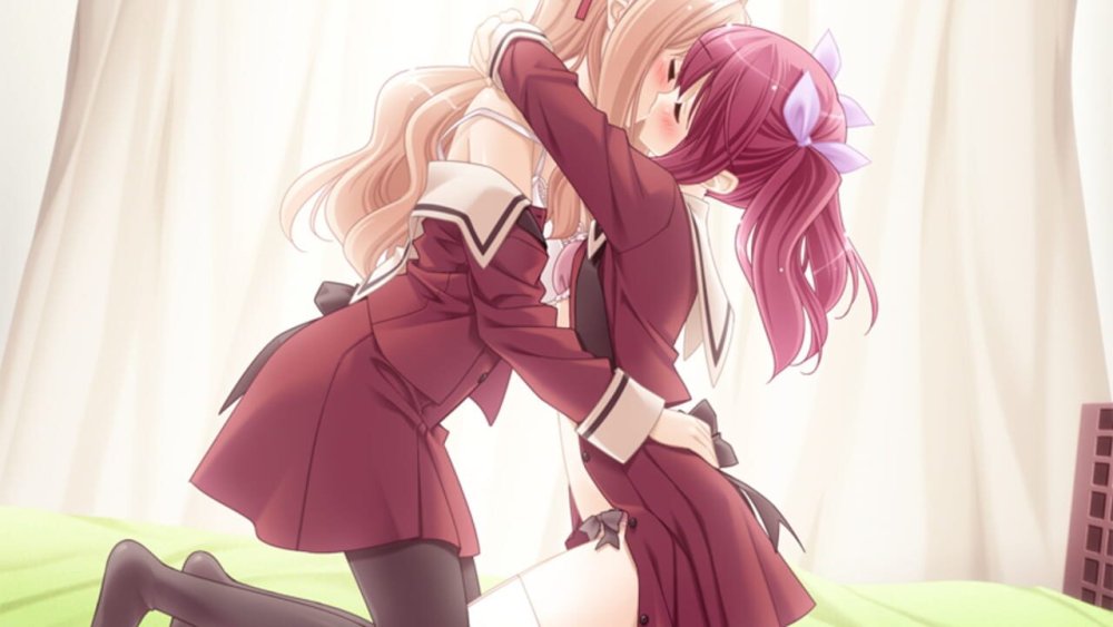 Sono Hanabira Yuri Kiss