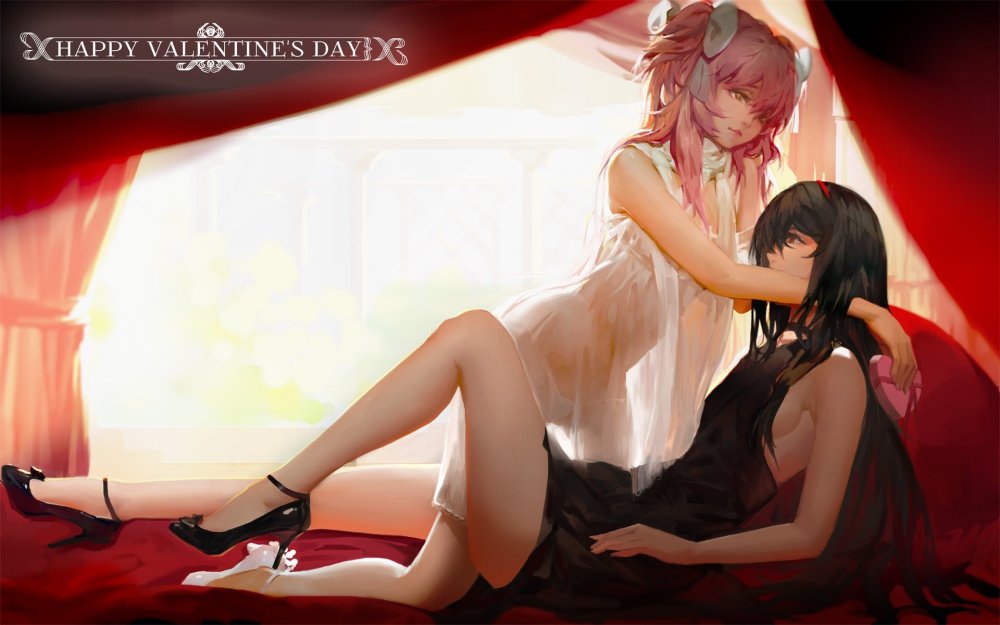 Love between anime girls