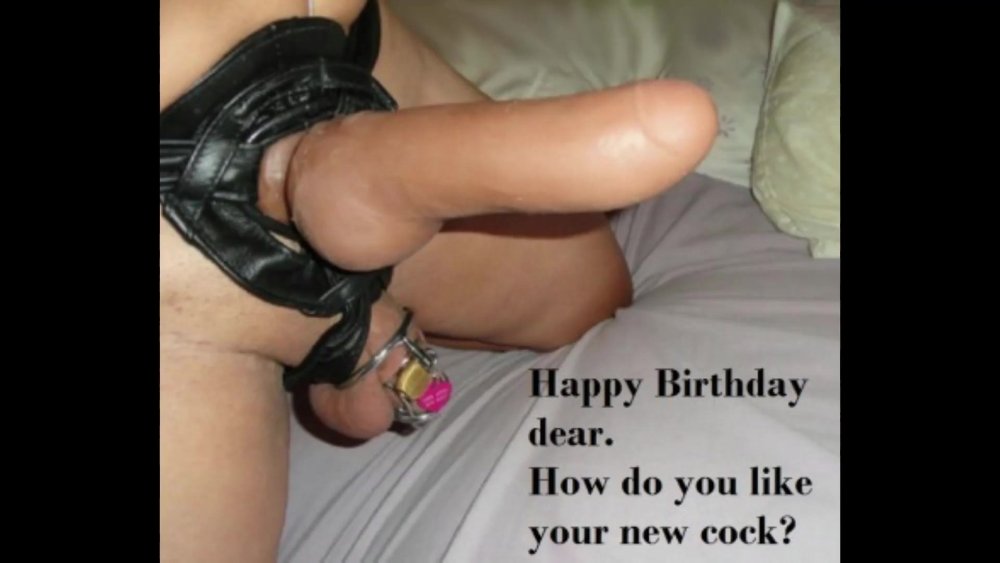 Femdom Chastity Cage Cunnilingus