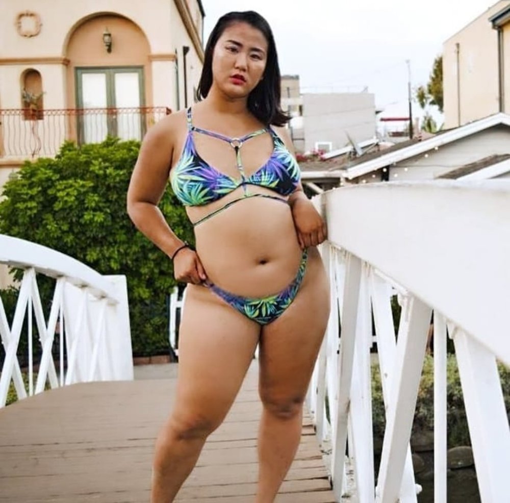 Naked Asian with magnificent forms