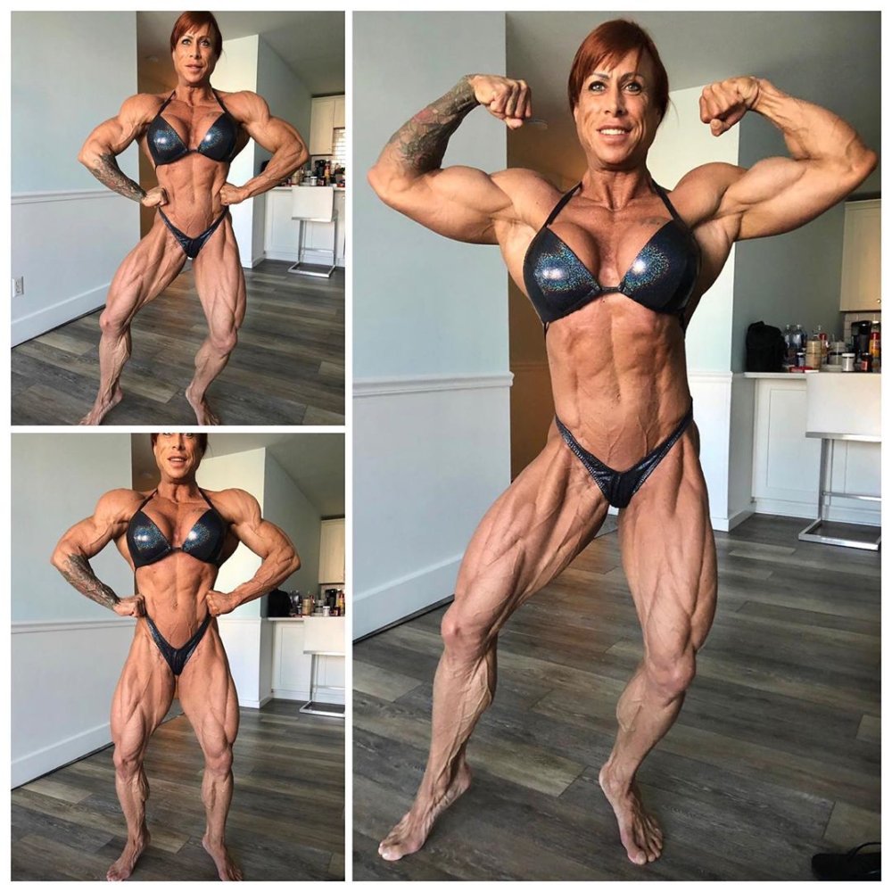 Barbara Karita in a swimsuit