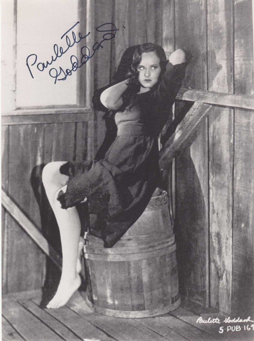 Paulette Goddard Poett. Goddar