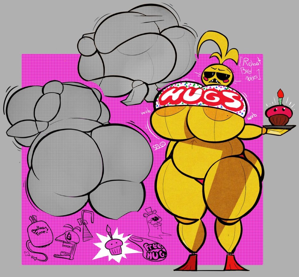 GIANTESS MUSCLE GROWTH BREAST Expansion Furry