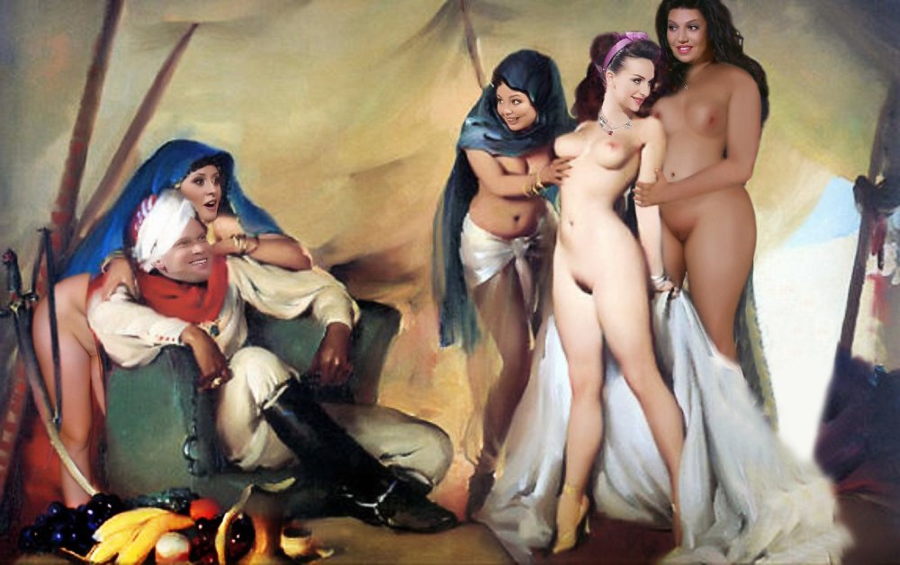 Erotic photo shoot in the castle