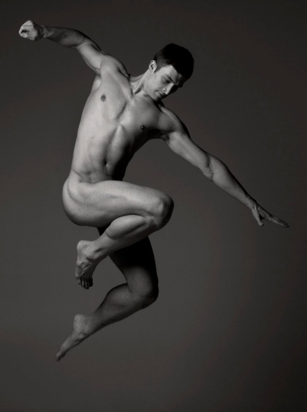 Naked men without panties