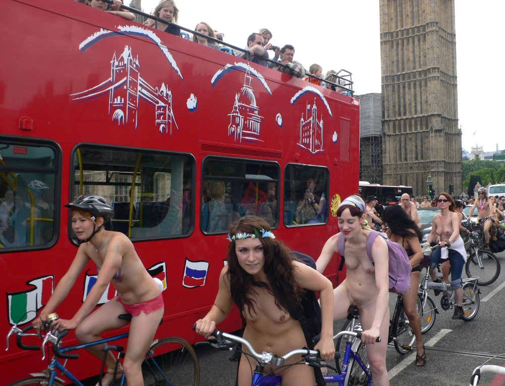 World Naked Bike Ride Various Fiona Jane Kelloway