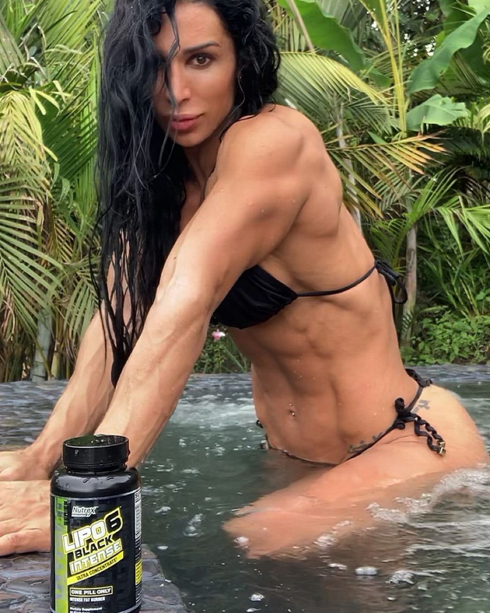 Fitness model ANA COZAR Naked priest XXX