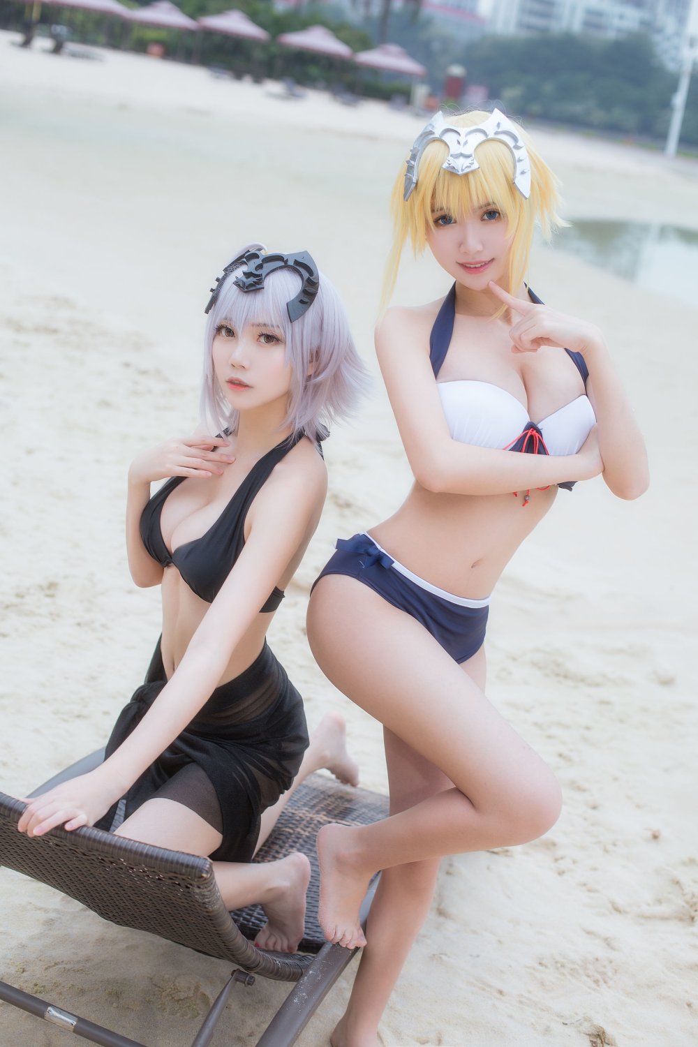 Beautiful girl ninja
