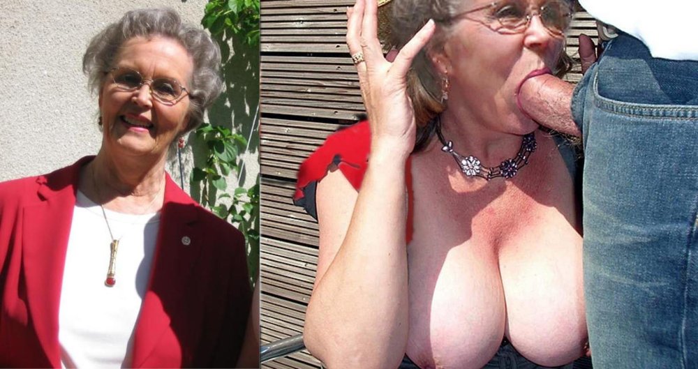Beautiful boobs Gilf grandmother