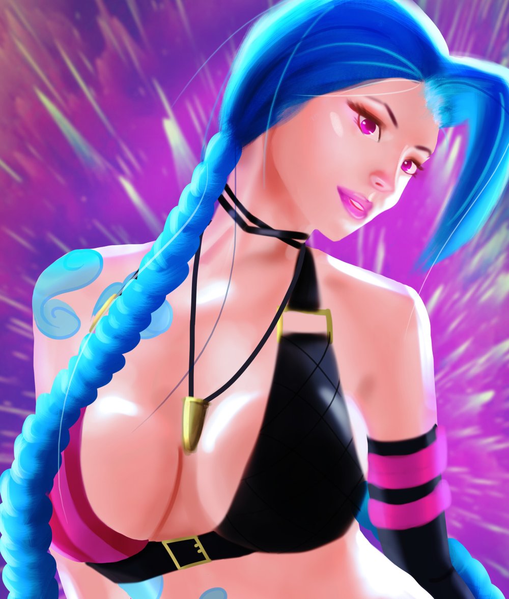 League of Legends Jinx Tits