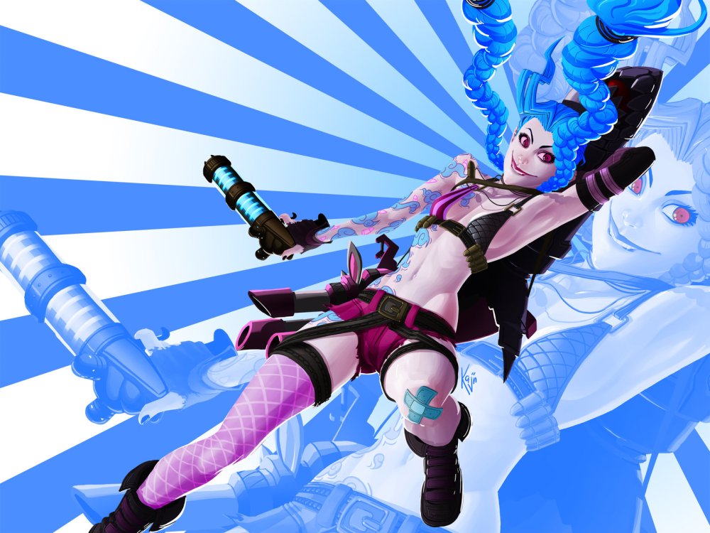 League of Legends Jinx Bondage