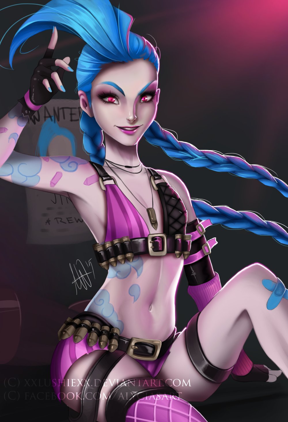 League of Legends Jinx Ero